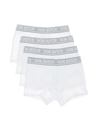 X4 Boxers Homme Blanc Von Dutch ORIAS 2