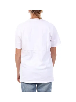 T-shirt Blanc Femme Vans Stamp Logo Ss Tee 2