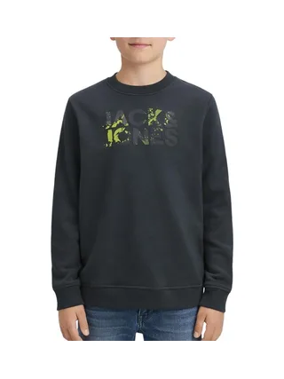 Sweat Gris Foncé Garçon Jack & Jones Splash 1