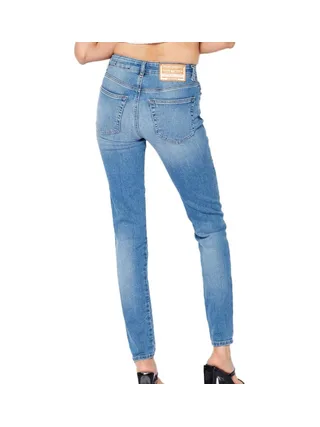 Jean Slim Bleu Femme Diesel 2017 Sandy 2
