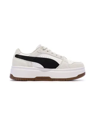 Baskets Blanches/Noires Femme Puma Rebound Low 2