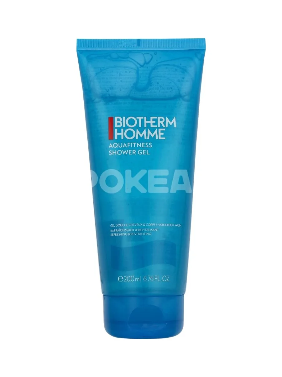 Biotherm Homme Aquafitness Shower Gel 200ml - Revitalizing Shower Gel Body And Hair 1