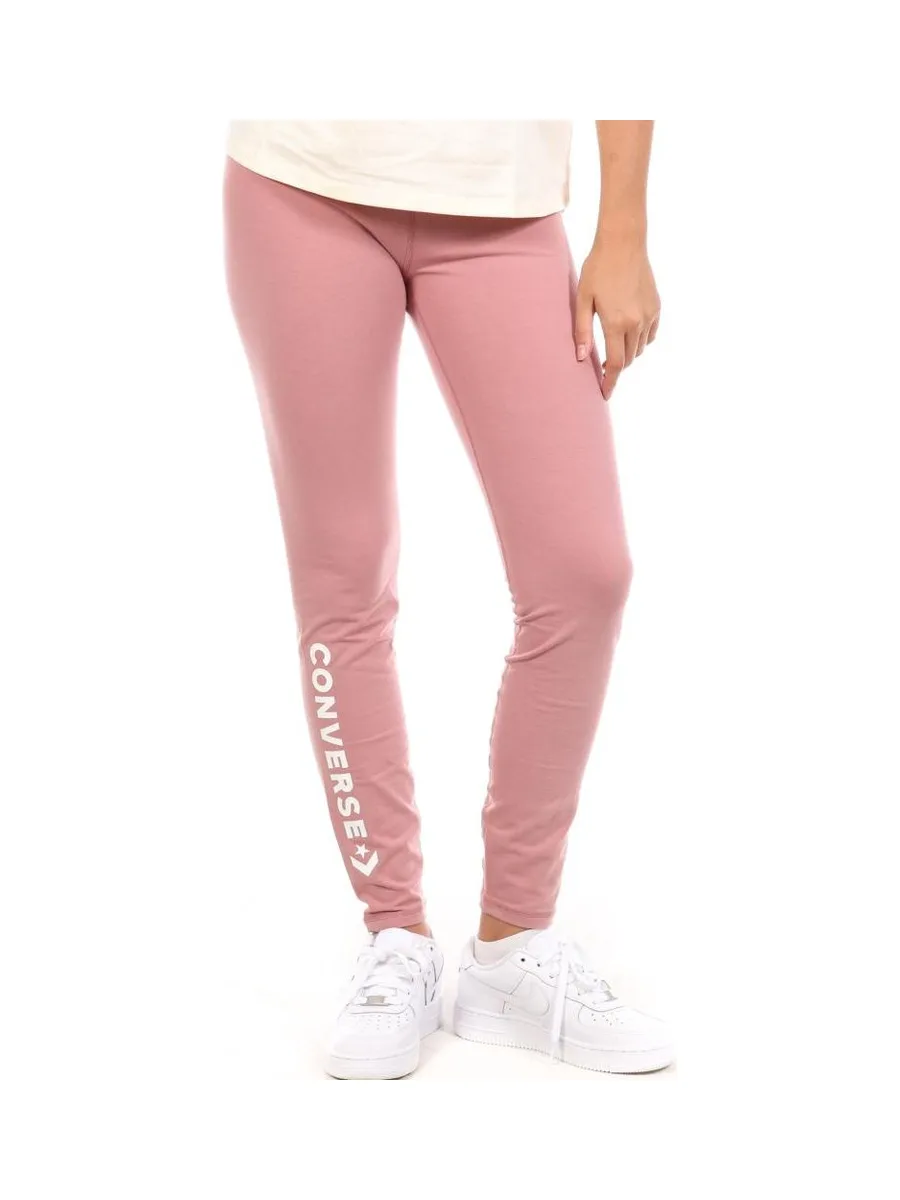 Legging Rose Femme Converse Wordmark 2