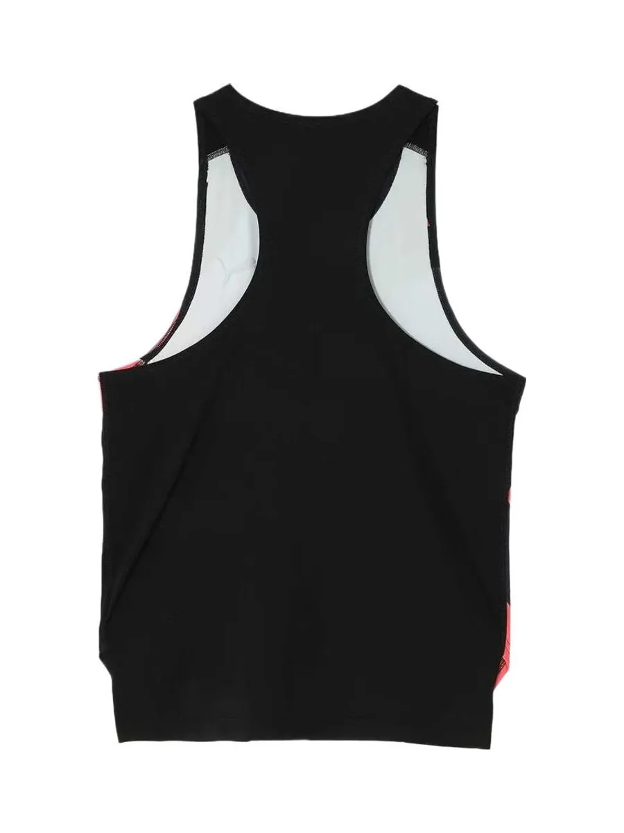 Débardeur Noir/Rose Homme Puma All Pro Aop 3