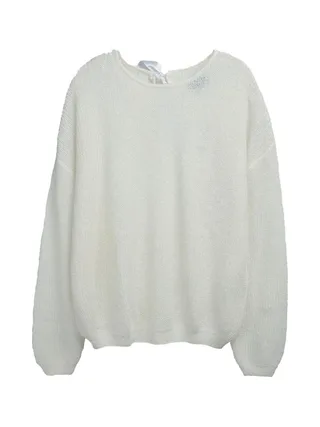Pull Blanc Femme Teddy Smith Mady 1