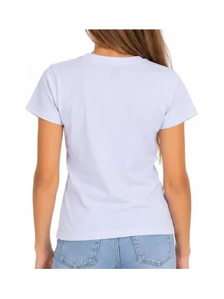 T-Shirt Bleu clair Fille Champion Script 2