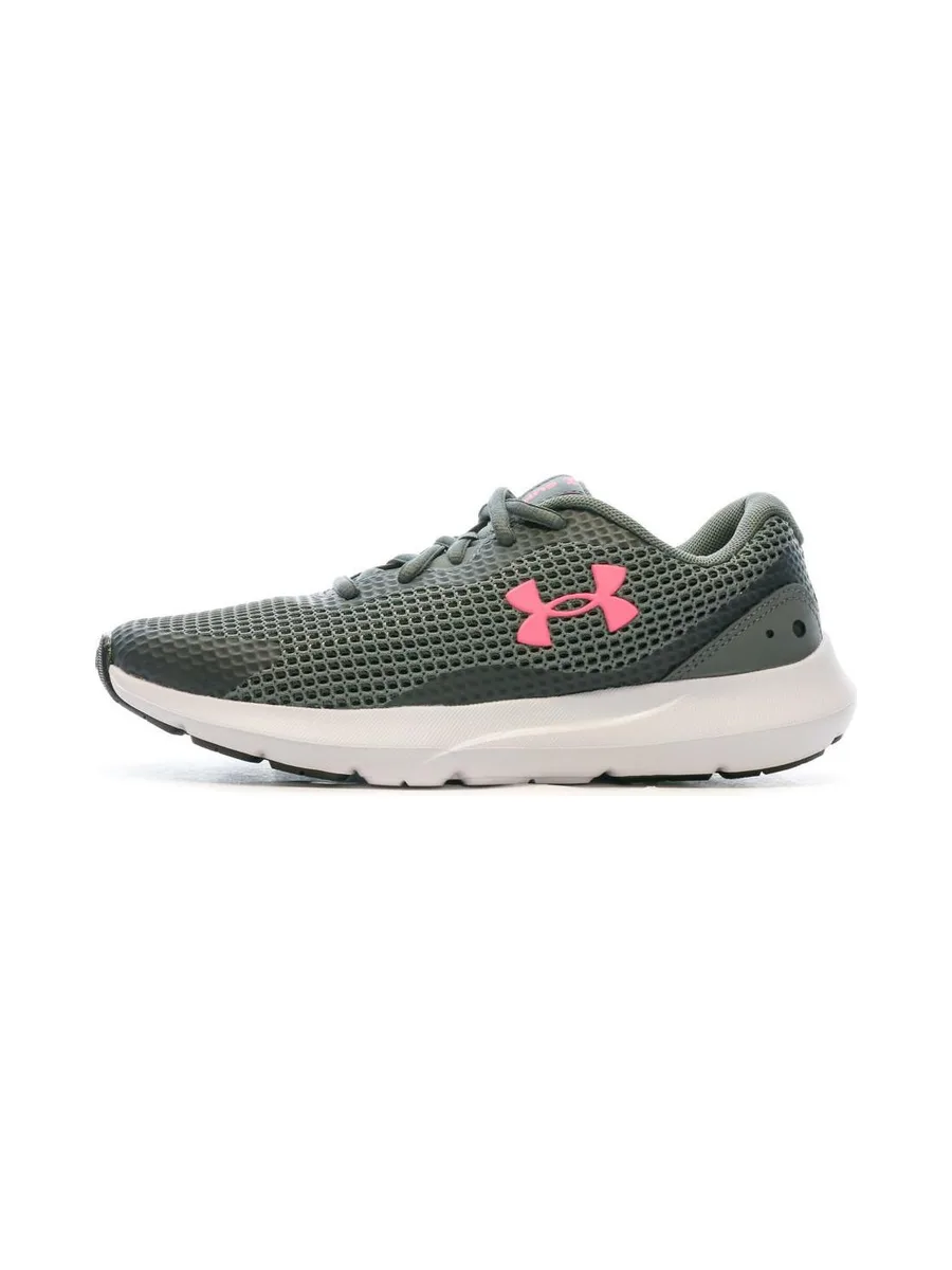 Chaussures de running Gris/Rose Femme Under Armour Surge 3 1
