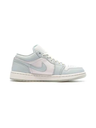 Baskets Bleu Clair/Écru Homme Nike Air Jordan 1 Low 2