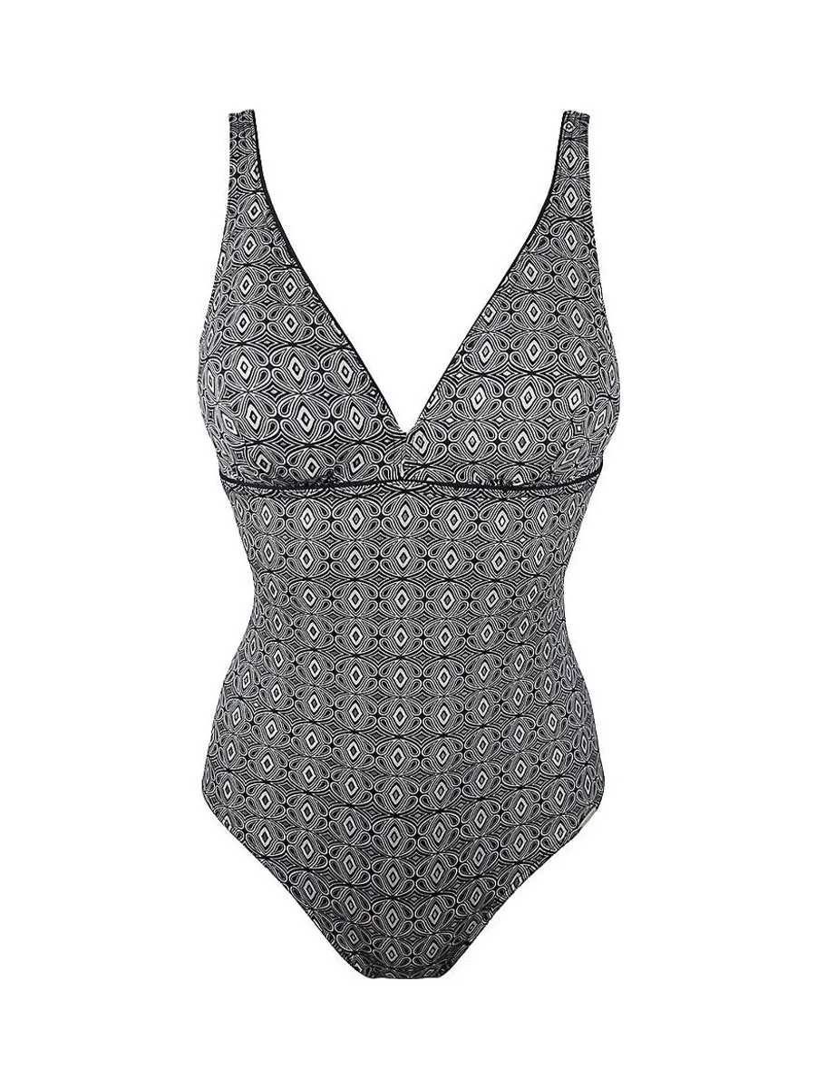 Maillot de bain Noir/Blanc Femme Grain de Sable Eva 2