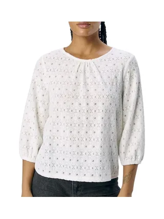 Blouse Brodée Blanche Femme Vero Moda Aila 1