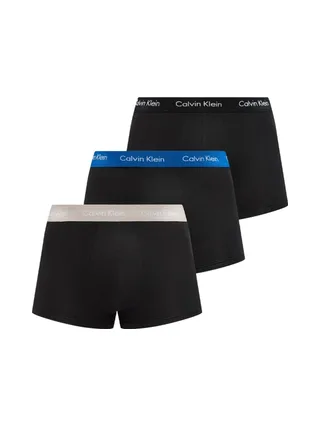 x3 Boxers Noir/Bleu Homme Calvin Klein Jeans VXT 3
