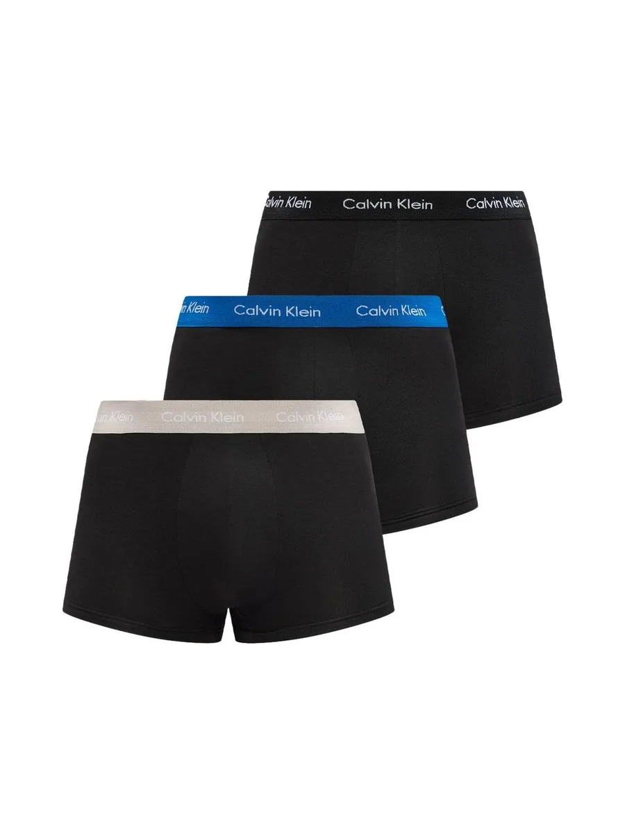 x3 Boxers Noir/Bleu Homme Calvin Klein Jeans VXT 4