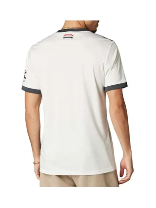 Manchester United Maillot de football Blanc/Noir/Rouge Homme Adidas 24/25 2