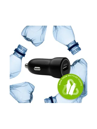 re-charge Car Charger USB-A 18W BLK 2