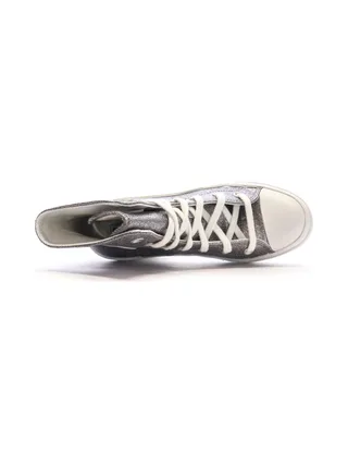 Baskets Argentés Femme Converse Chuck 70 Deluxe 4