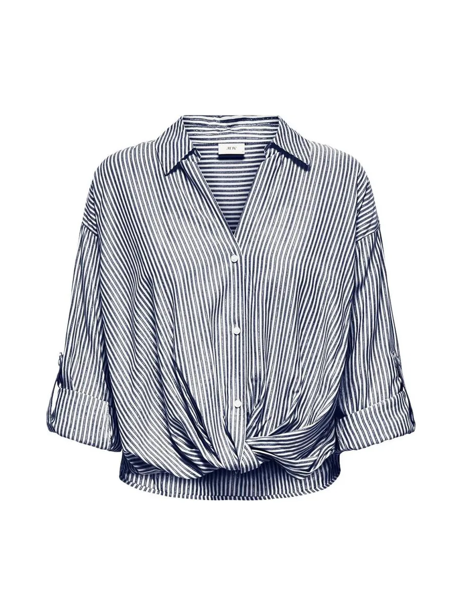 Chemise à Rayures Gris/Blanc Femme JDY Selma 2