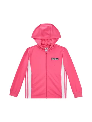 Sweat Rose Fille Adidas Fz Hoodie 1
