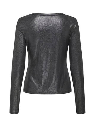 T-Shirt Manches Longues Noir Femme JDY Sofia 2