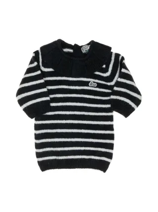 Robe Marinière Marine/Blanc Fille EOM Peti 1