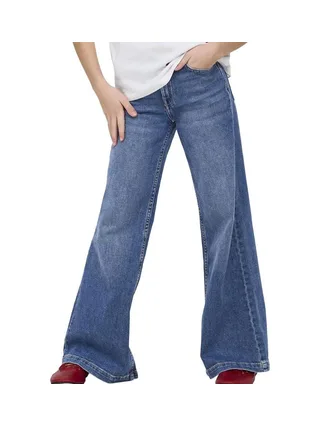 Jean large Bleu Fille Kids ONLY California 1