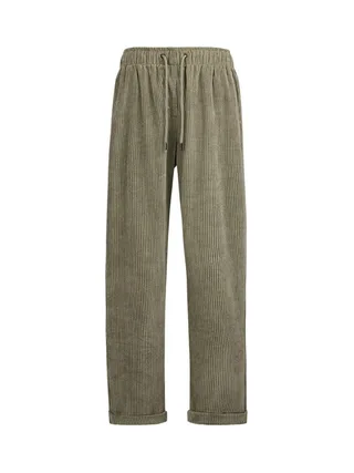 Pantalon Velours Kaki Foncé Femme Teddy Smith Teddy Middle 1