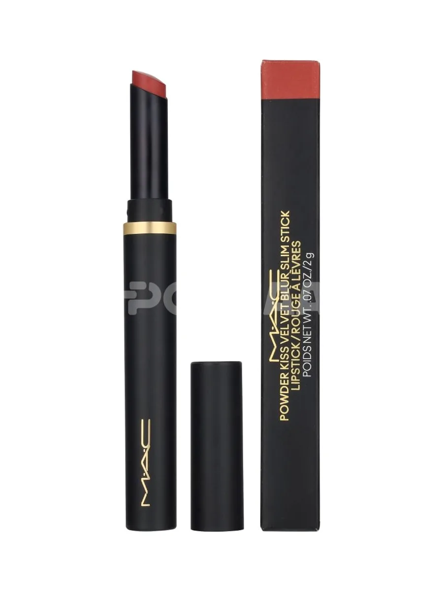 MAC Powder Kiss Velvet Blur Slim Lipstick 2g - Sweet Cinnamon 1