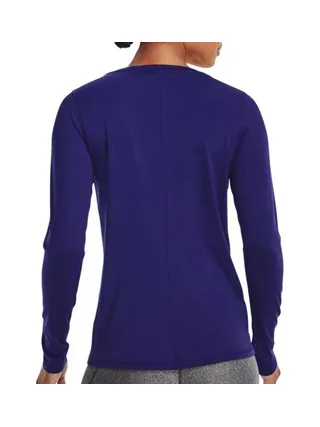 T-shirts Manches Longues Violet Femme Under Armour Armour Long Sleeve 2