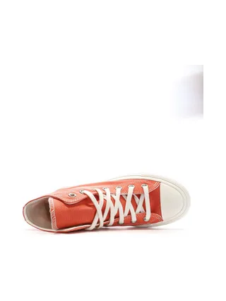 Baskets Oranges Femme Converse Chuck Taylor All Star Lift 4