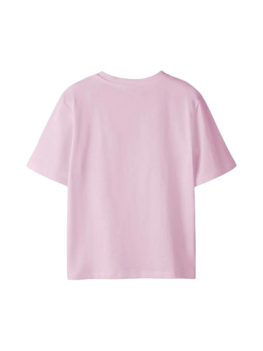 T-Shirt Rose Fille Name it Flonnis 3