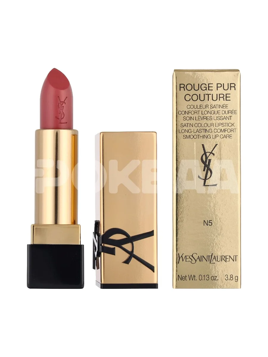 YSL Rouge Pur Couture Satiny Radiance Lipstick 3.8ml - N5 Tribute Nude 1