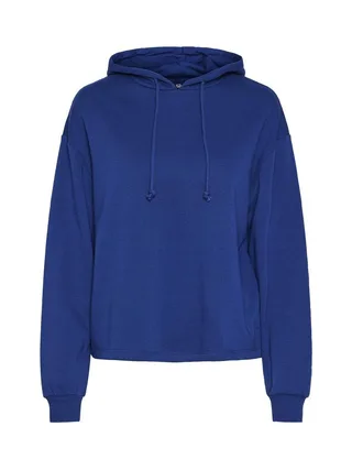 Sweat Bleu Electrique Femme Pieces Pcchilli 1