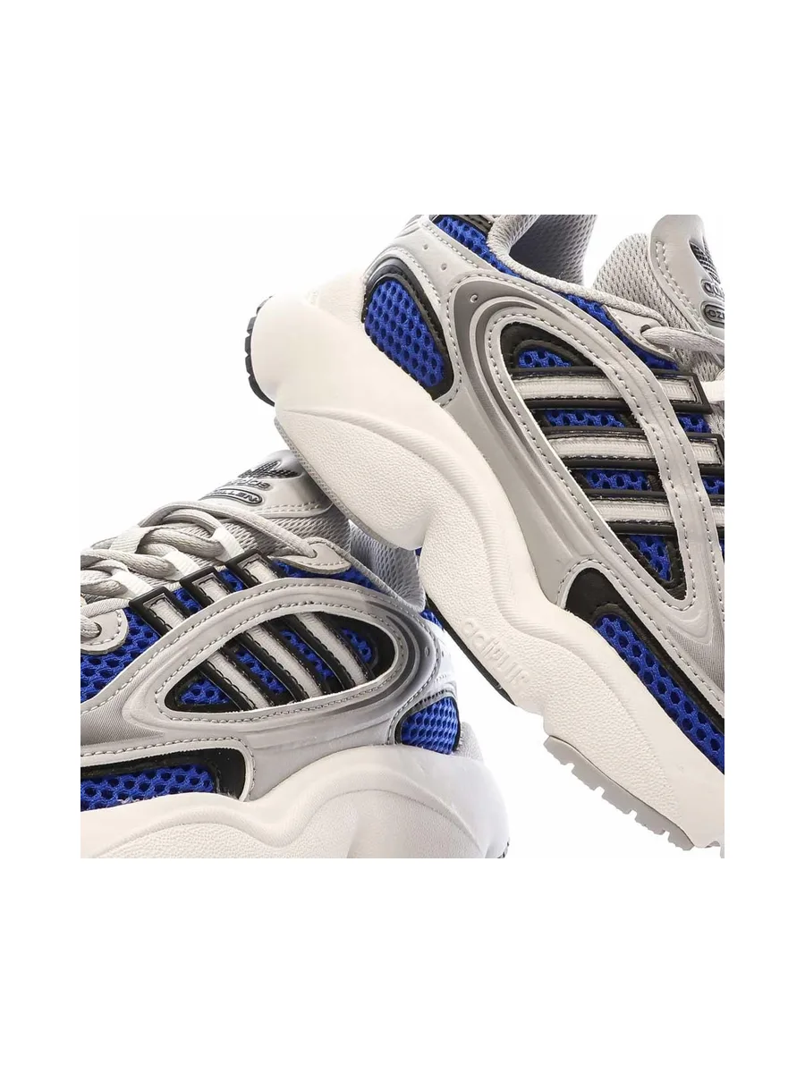 Baskets Gris/Bleu Femme Adidas Ozmillen 8