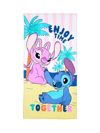 Serviette Rose/Bleu Fille Sport Zone Enjoy Time 1