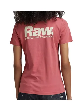 T-shirt Rose Femme G-Star Raw Nysid 2