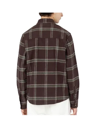 Chemise Marron/Vert Homme Dickies Warrenton 2
