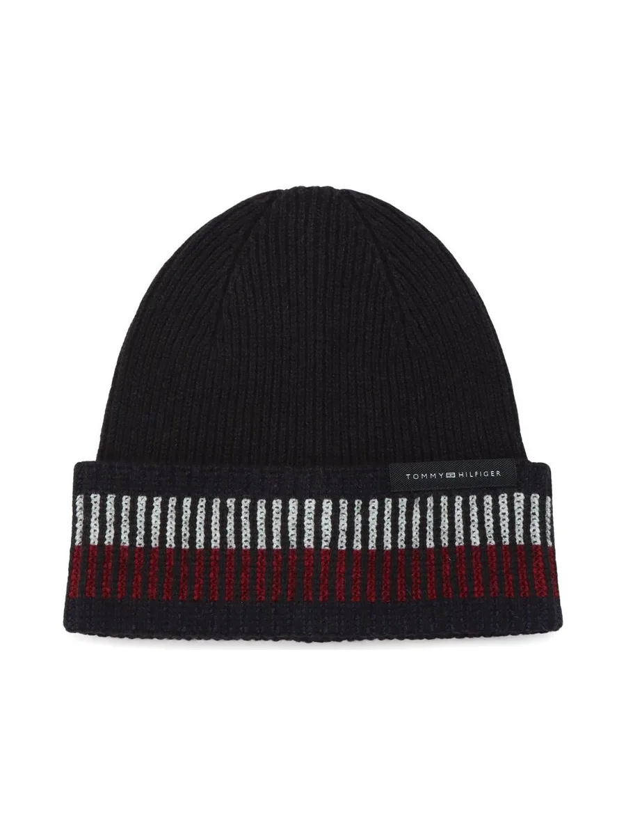 Bonnet Noir Homme Tommy Hilfiger Corp 2