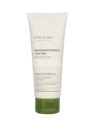 Mary & May Houttuynia Cordata +Tea Tree Cleansing Foam 150ml 2