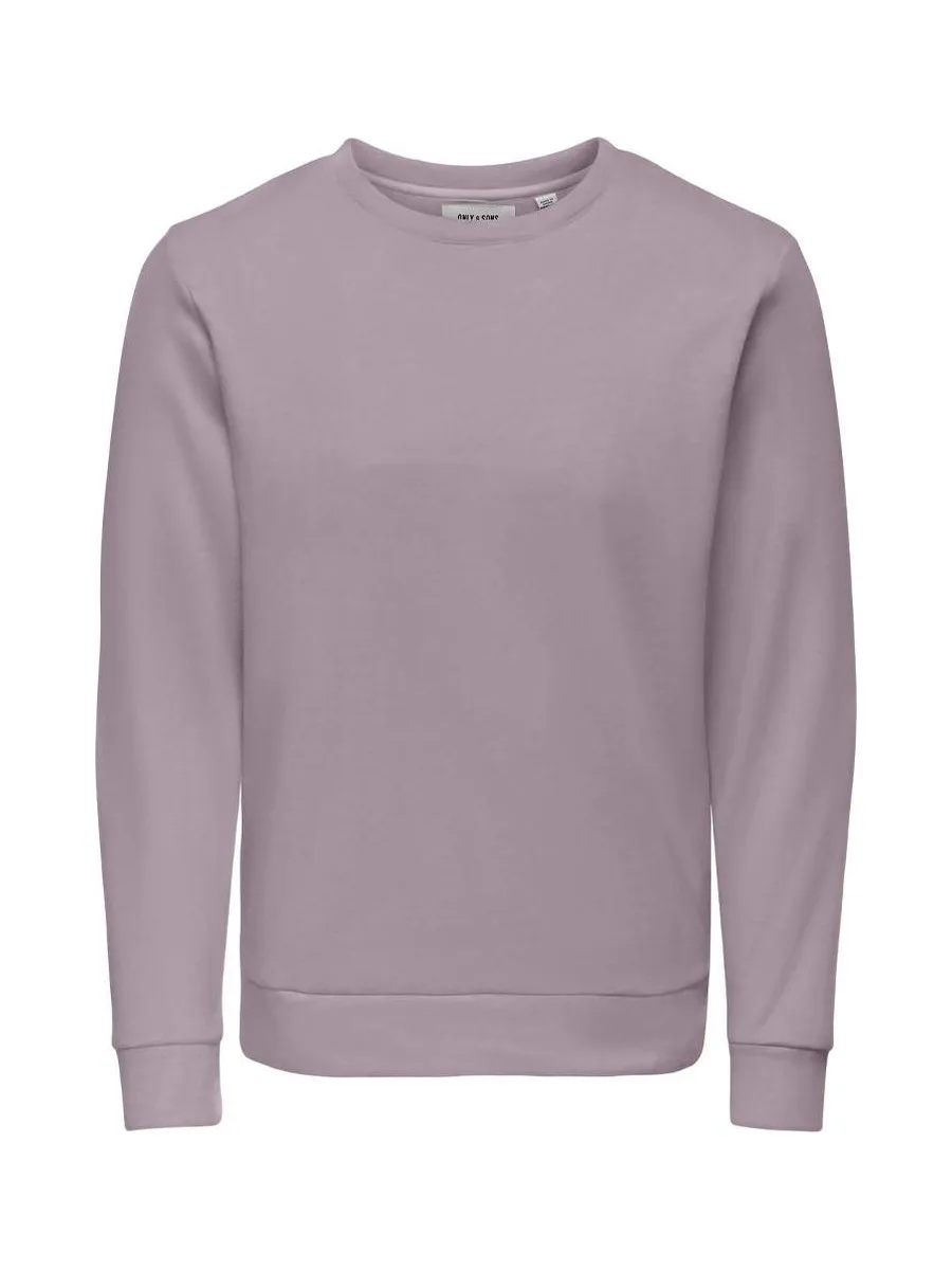 Sweat Mauve Homme Only & Sons Chase 2