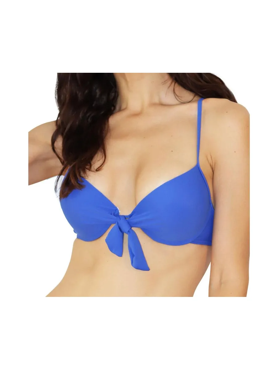 Haut de Bikini Bleu Roi Femme Sun Project Push Up - Taille 1
