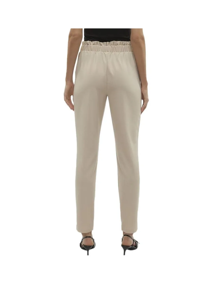 Pantalon fluide Beige Femme Vero Moda Liva 3