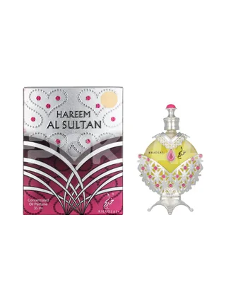 Khadlaj Hareem Al Sultan Silver Attar Perfume Oil 35ml 1
