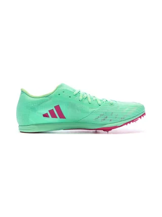Chaussures d'Athlétisme Vertes Homme Adidas Distancestar 2