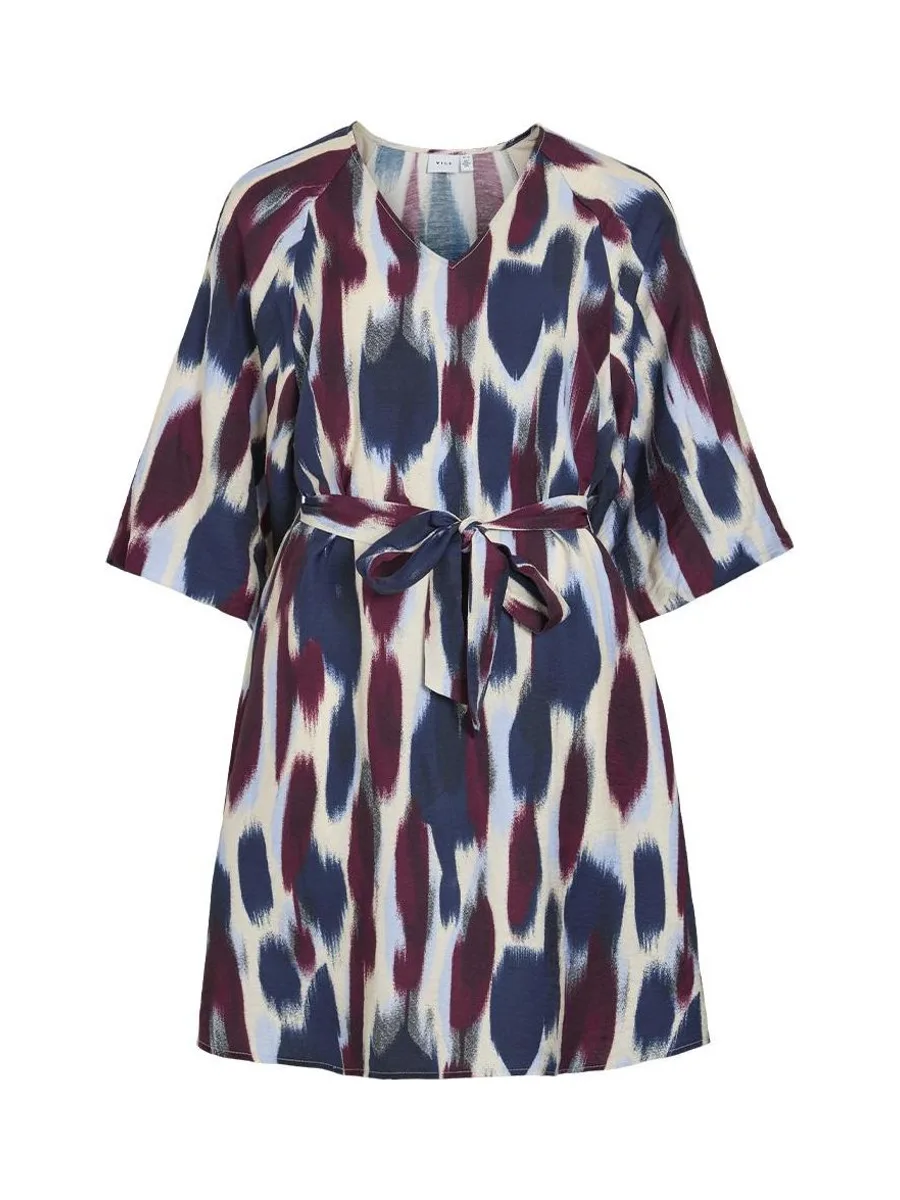 Robe Marine/Bordeaux Femme Vila Virano 2