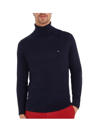 Pull Marine Homme Tommy Hilfiger Pima Org 1