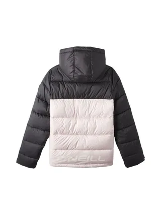 Doudoune À Capuche Noire/Rose Clair Fille Originals Puffer 2