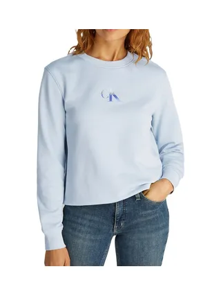 Sweat Bleu Femme Calvin Klein Gradient Monologo 1