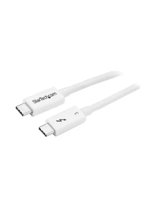 Thunderbolt 3 Cable 0.5m 40Gbps White 1