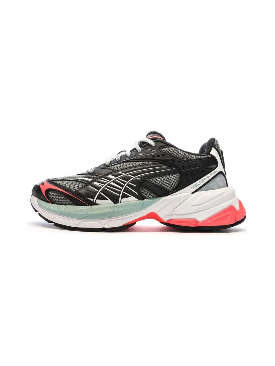 Baskets Noires/Blanc/Rouge Homme Puma Velophasis 2