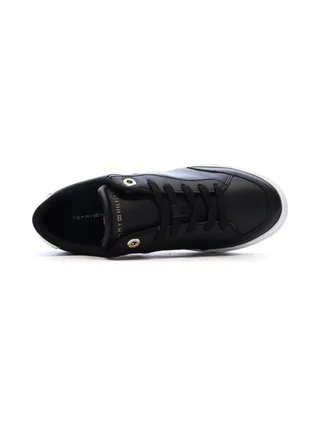 Baskets Noires Femme Tommy Hilfiger Essential Chic Court 4
