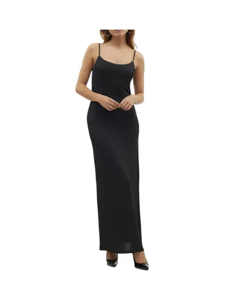 Robe Moulante Noir Femme Vero Moda Kanva Ankle 1